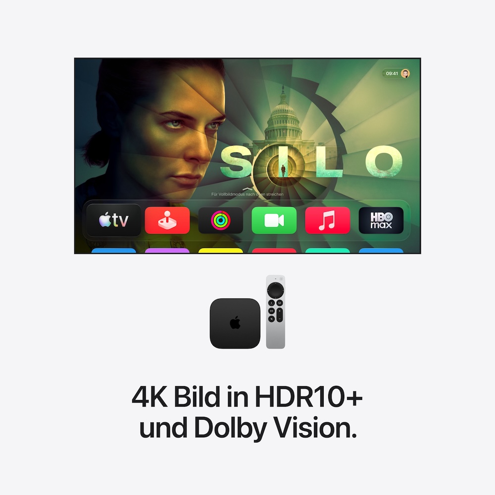 Apple TV 4K 2026, Schwarz