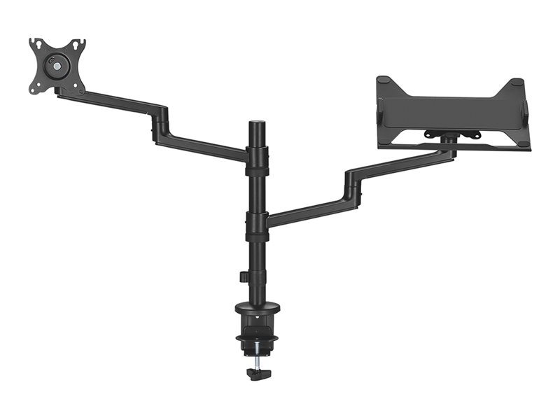 Neomounts DS20-425BL2 Halterung für 27" - 17.3" Monitore & Notebooks, Schwarz