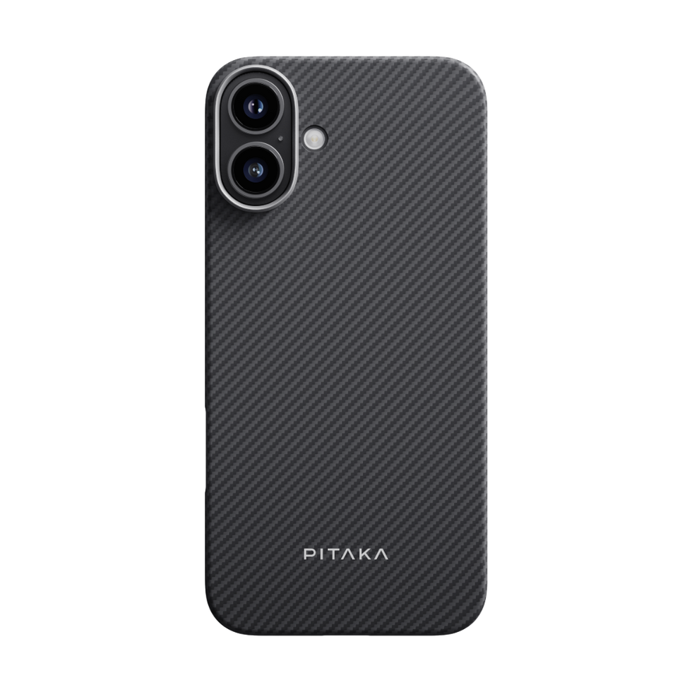 Pitaka ultra dünne Hülle aus Aramidfaser mit Magsafe für iPhone 16