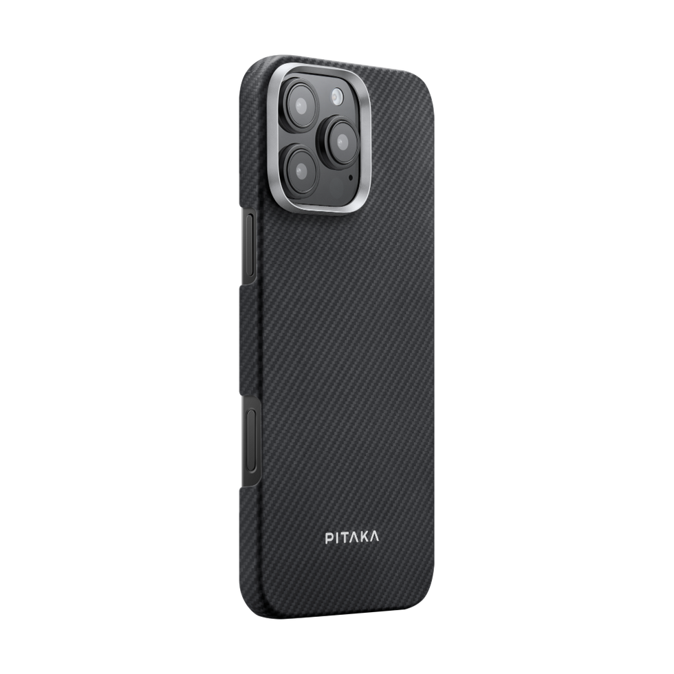 Pitaka ultra dünne Hülle aus Aramidfaser mit MagSafe für iPhone 16 Pro Max