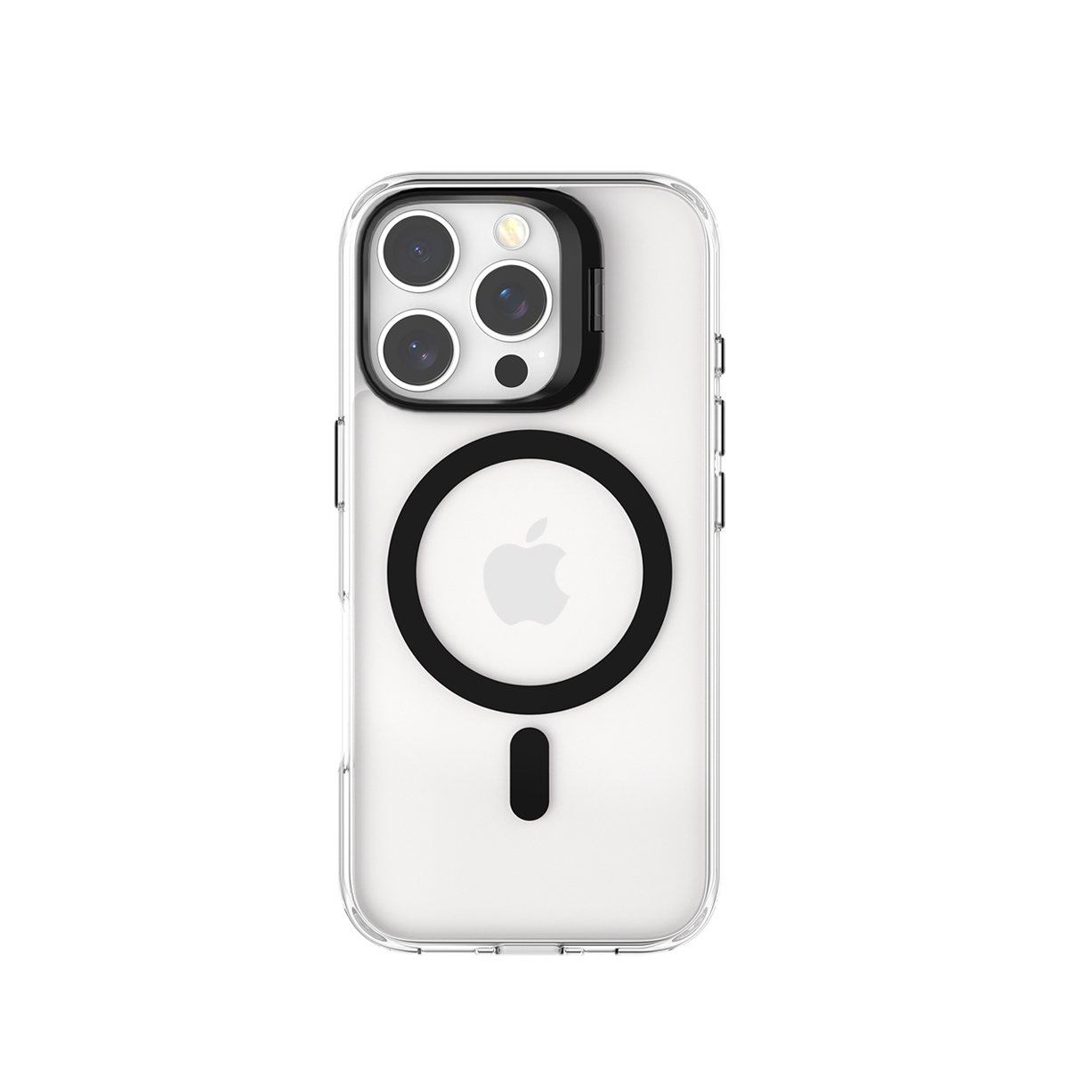 GUAN Case aus 10H Hartglas mit Kickstand für iPhone 16 Pro Max