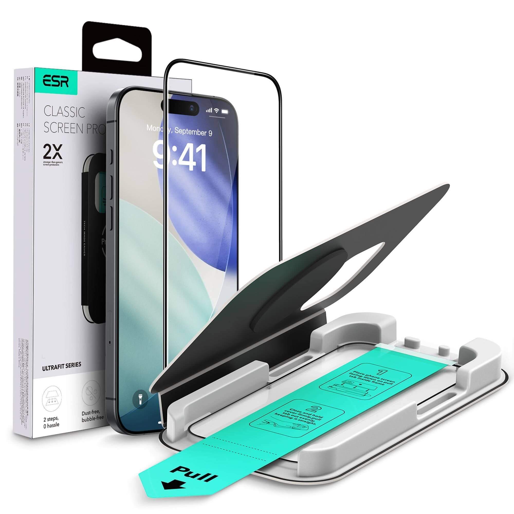 ESR Clear Displayschutzglas für iPhone 17 Pro Max