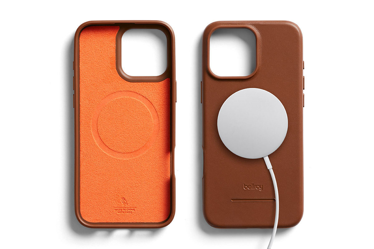 Bellroy Leder Case inkl. magnetischem Wallet für iPhone 16 Pro Max