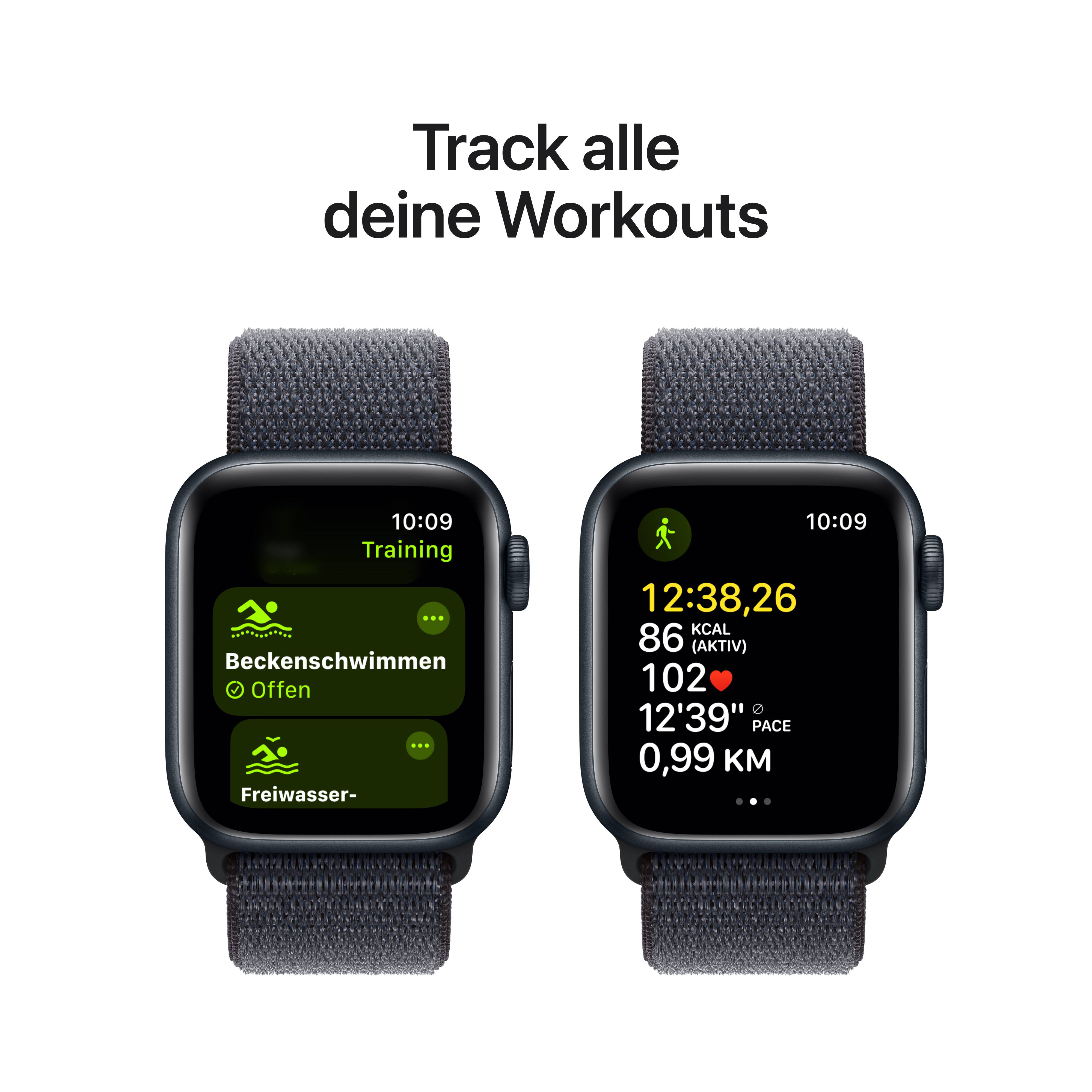 Apple Watch SE Aluminium Mitternacht