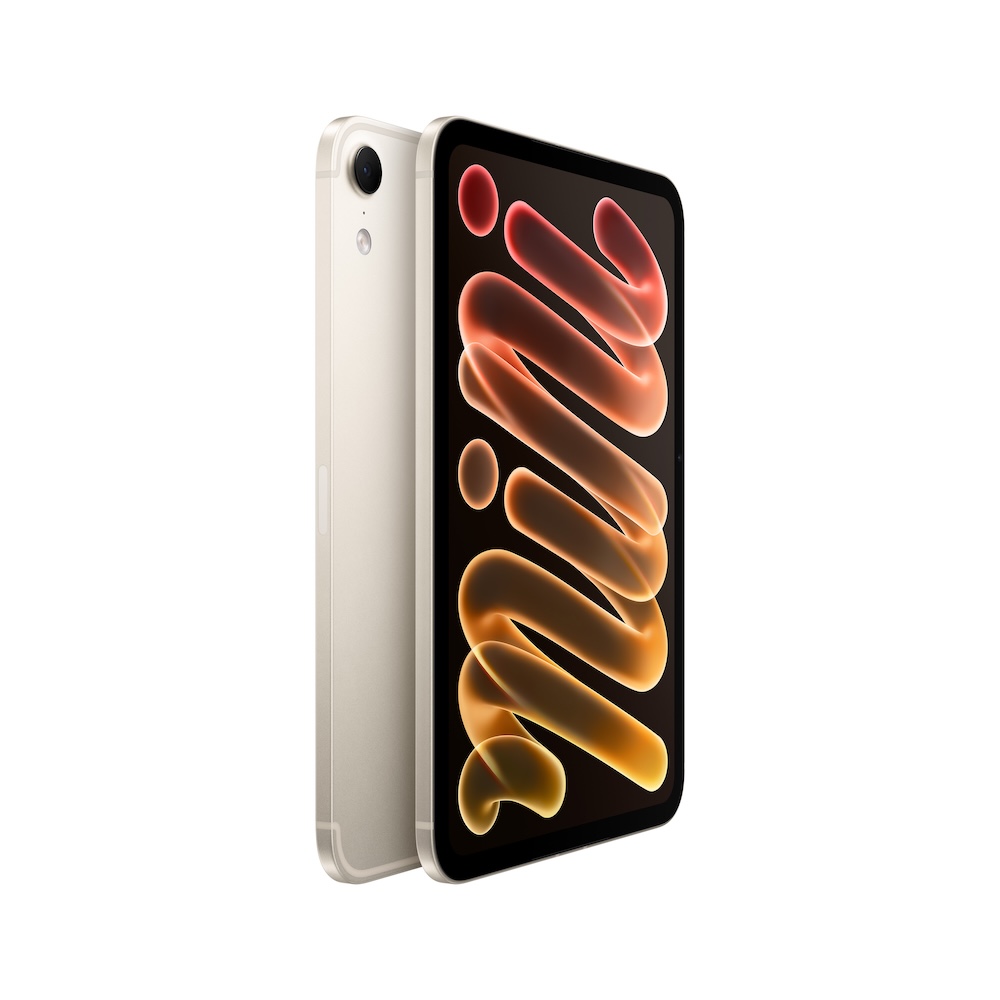 iPad mini A20 Pro, Polarstern, 128GB, Wi-Fi + Cellular, Standardglas