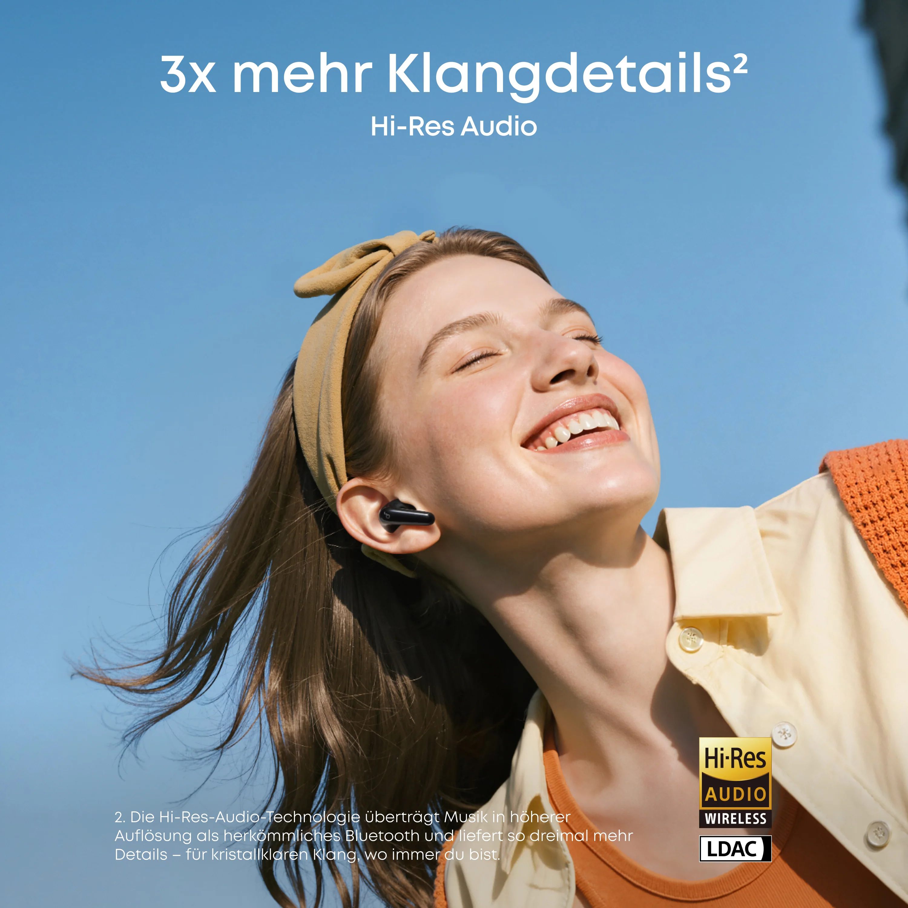 Anker Soundcore R60i In-Ear Kopfhörer, Blau, Kabellos