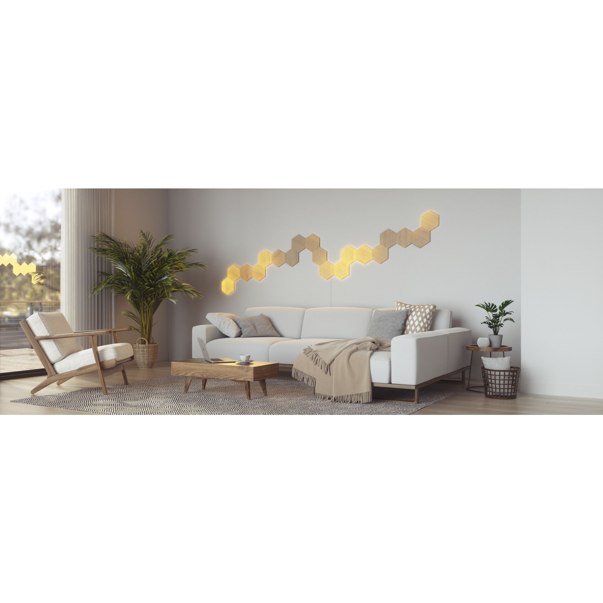 Nanoleaf Elements Wood Look Hexagons