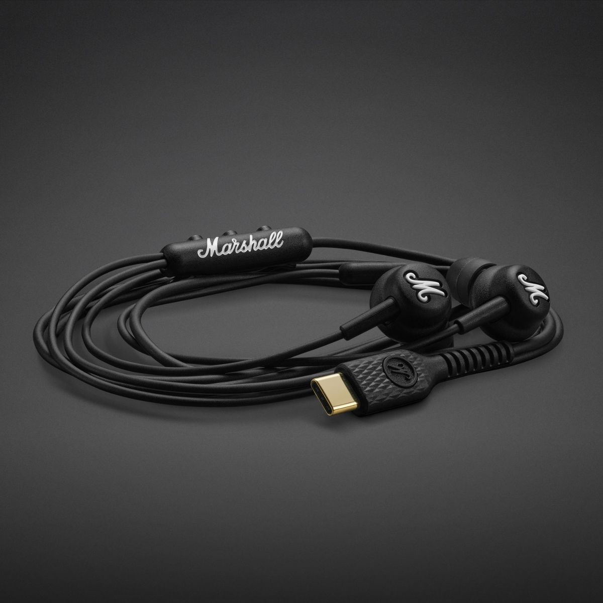 Marshall Mode USB-C In-Ear Kopfhörer, Schwarz