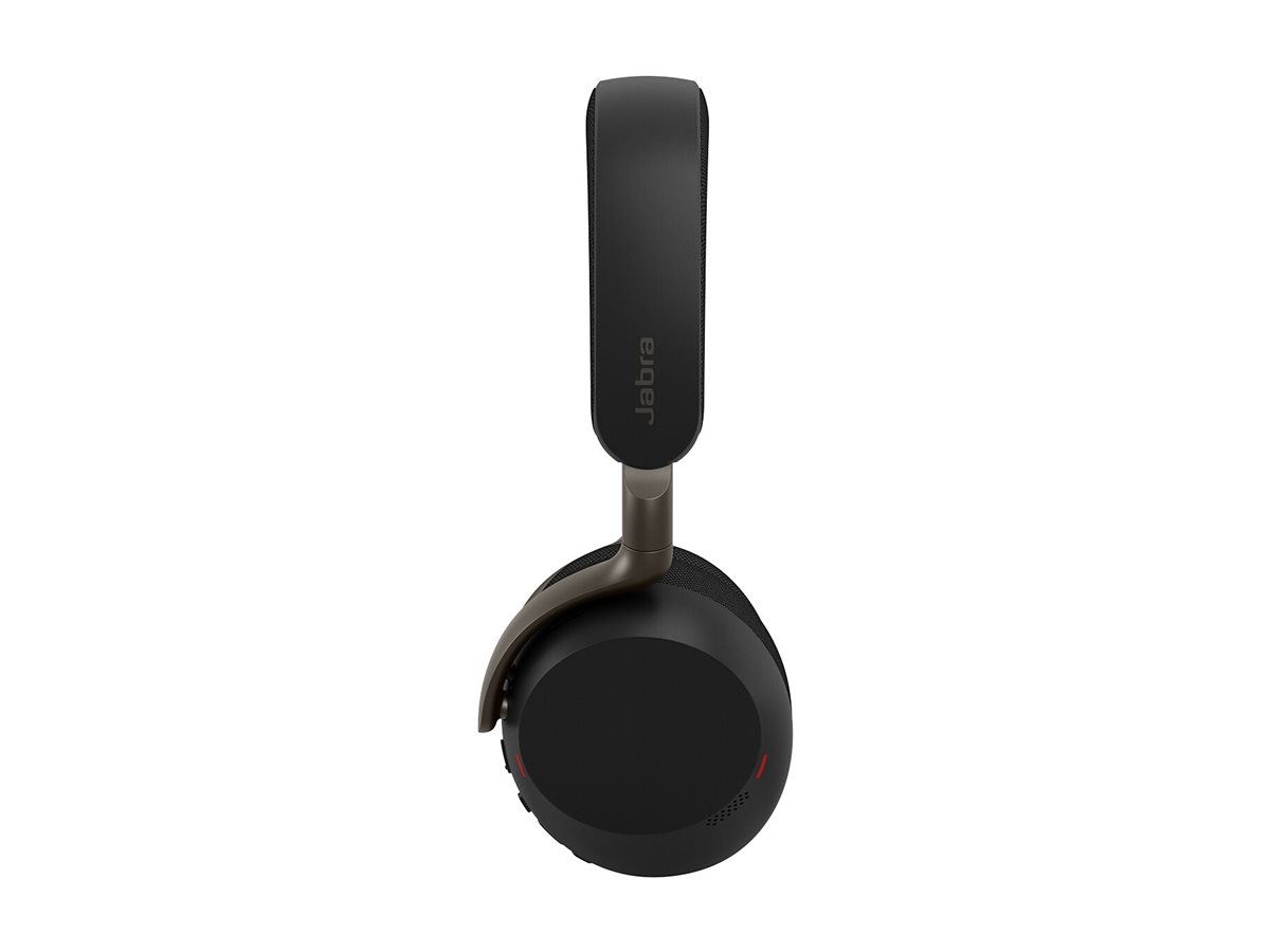 Jabra Evolve3 75 UC On Ear Bluetooth Headset mit Mikrofon, Schwarz, Bluetooth, USB-A