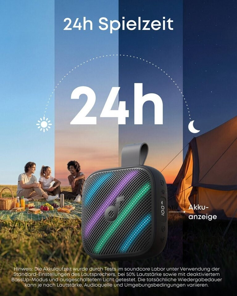 Soundcore Boom Go 3i, Schwarz, Kabellos