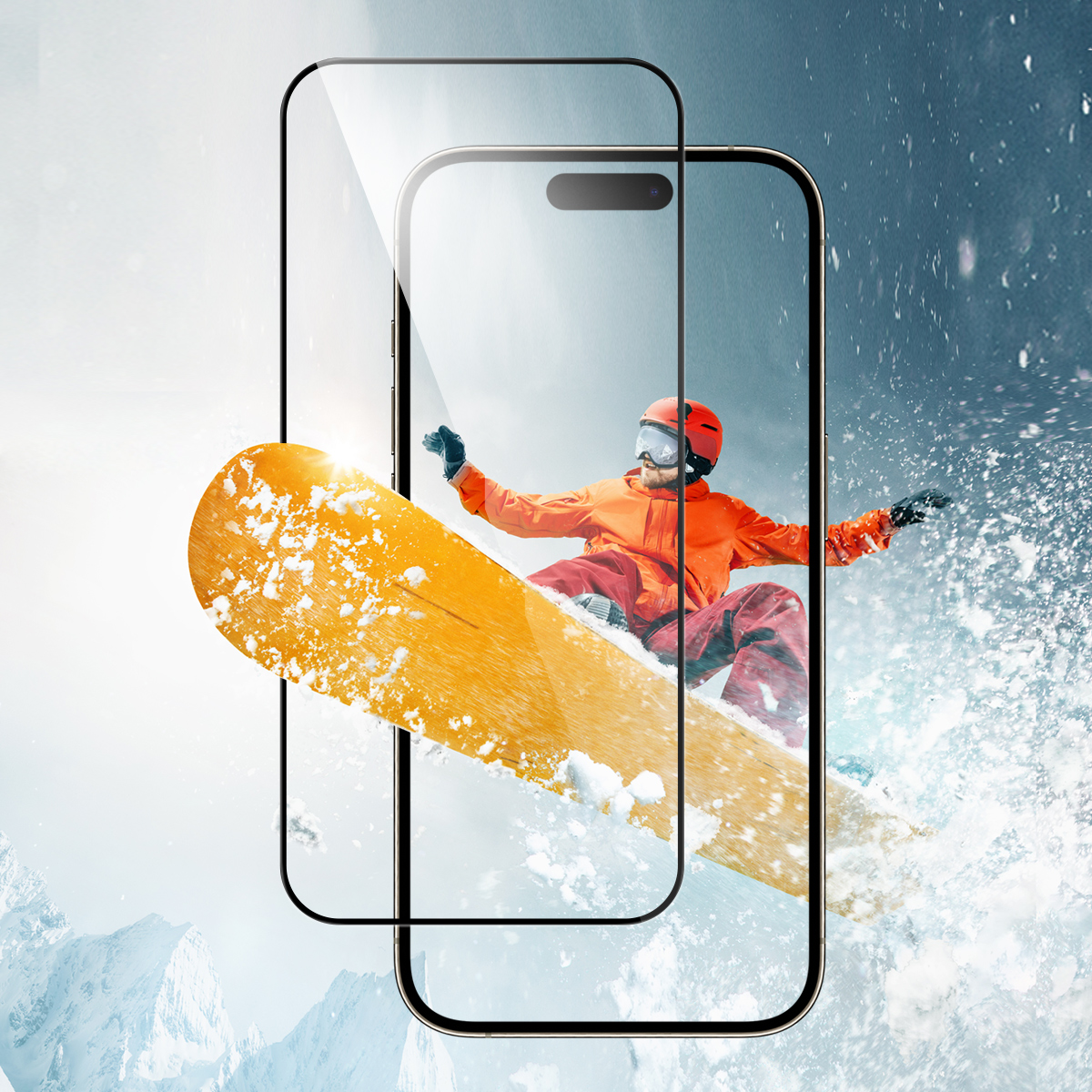 GUAN Anti-Reflection Displayschutzglas für Apple iPhone 15 Pro Max, Zustand: wie neu