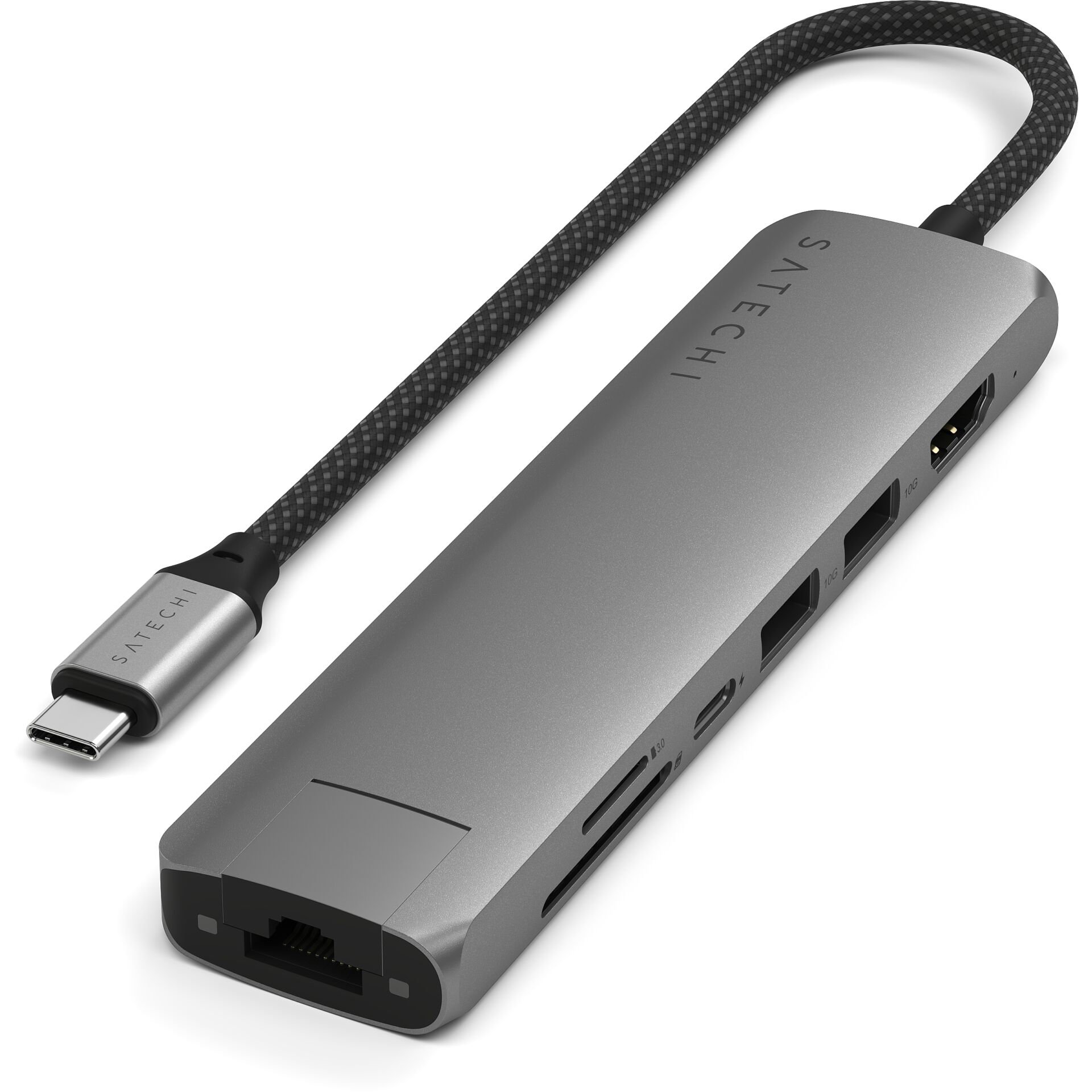 Satechi USB-C Slim Multi-Port Hub (7 in 1 Adapter)