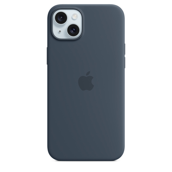 Apple iPhone 15 Plus Silikon Case mit MagSafe