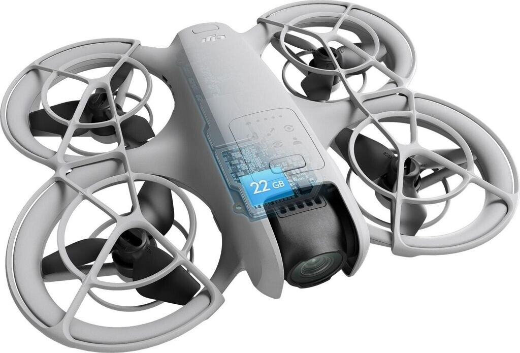 DJI Neo Drohne, 4 Rotoren (Quadrokopter), Weiß/Schwarz, Weiß/Schwarz, Drohne