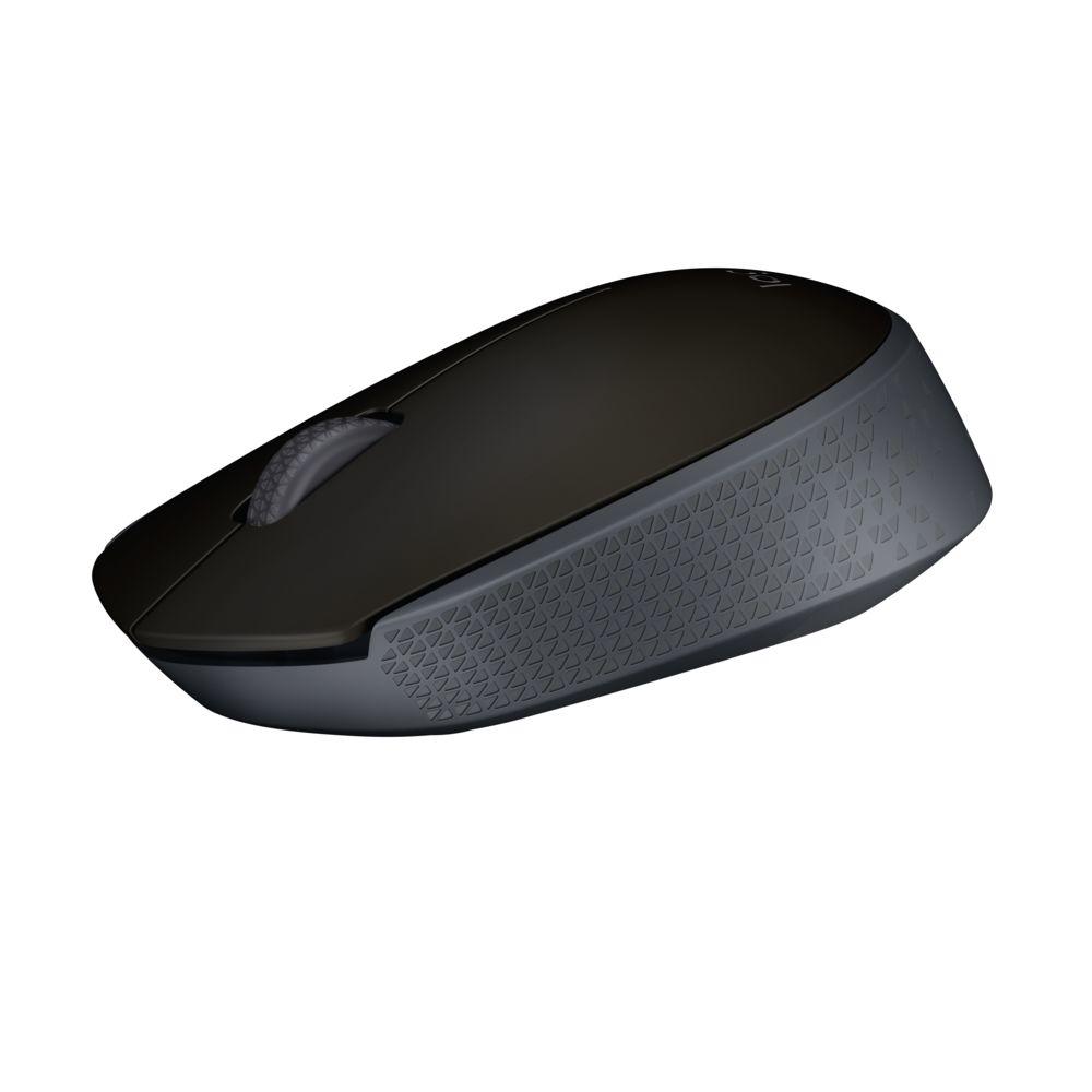 Logitech M171 Bluetooth Maus, Schwarz, Kabellos via USB-Empfänger