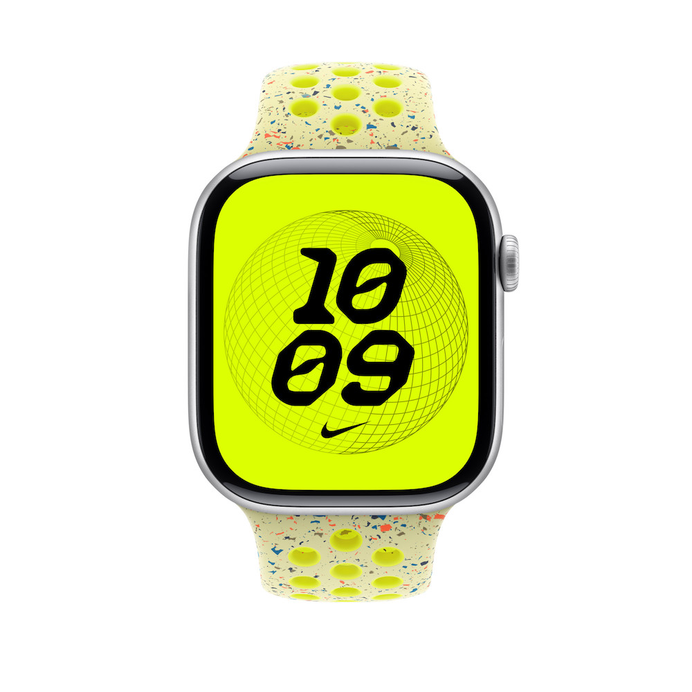 Apple Nike Sportarmband, Volt Splash, 46mm, S/M