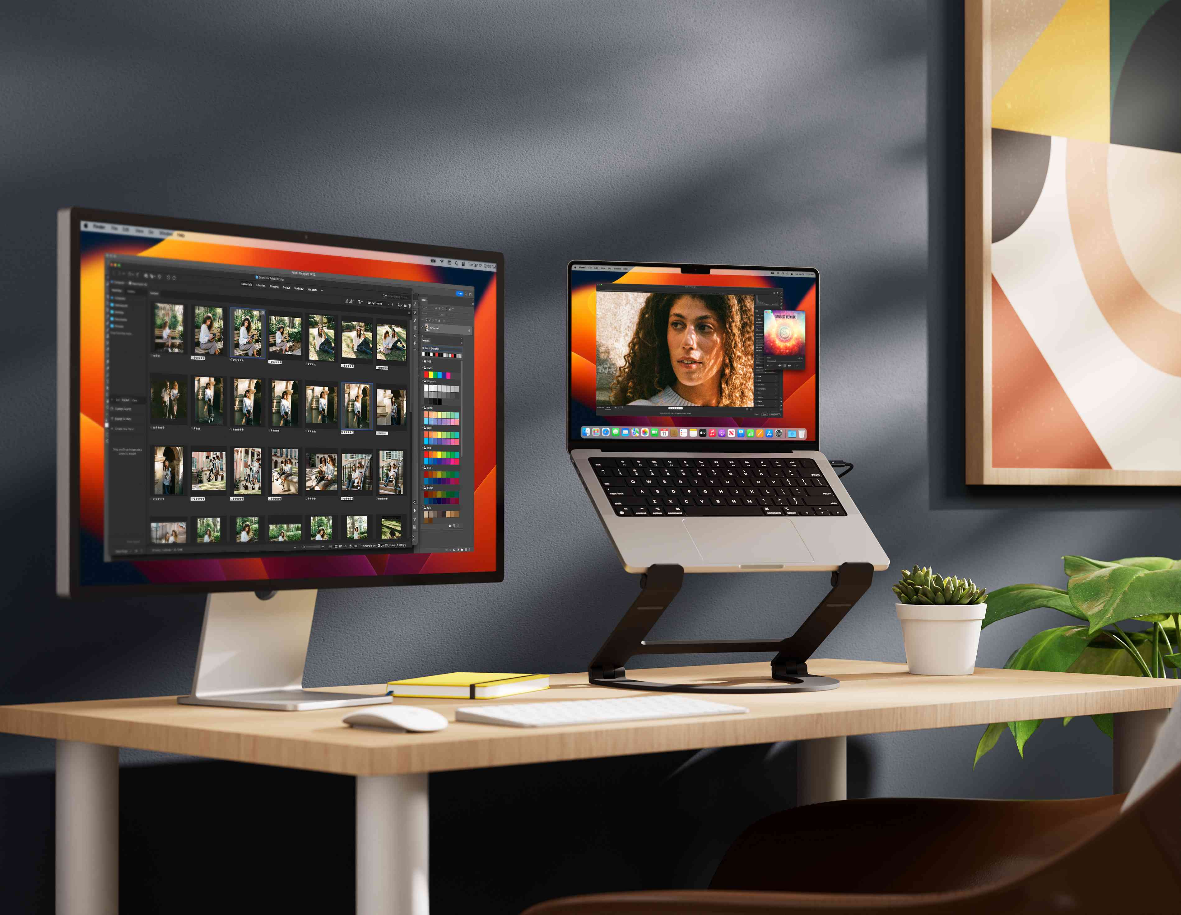 Twelve South Curve Flex flexibler Ständer für Notebook, Schwarz