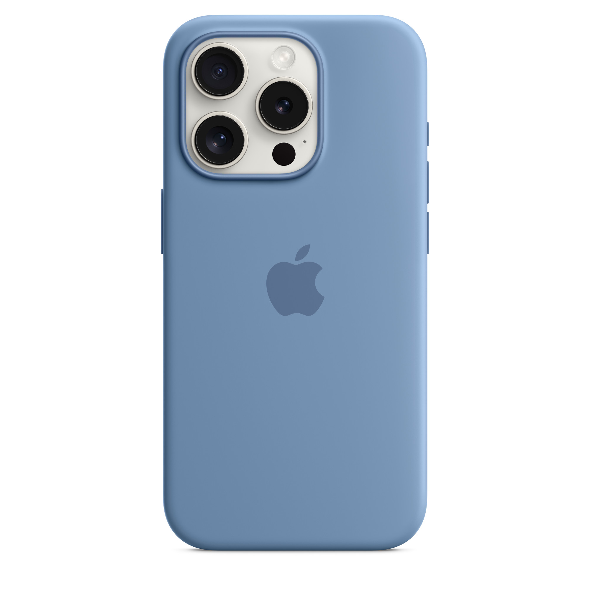 Apple iPhone 15 Pro Silikon Case mit MagSafe