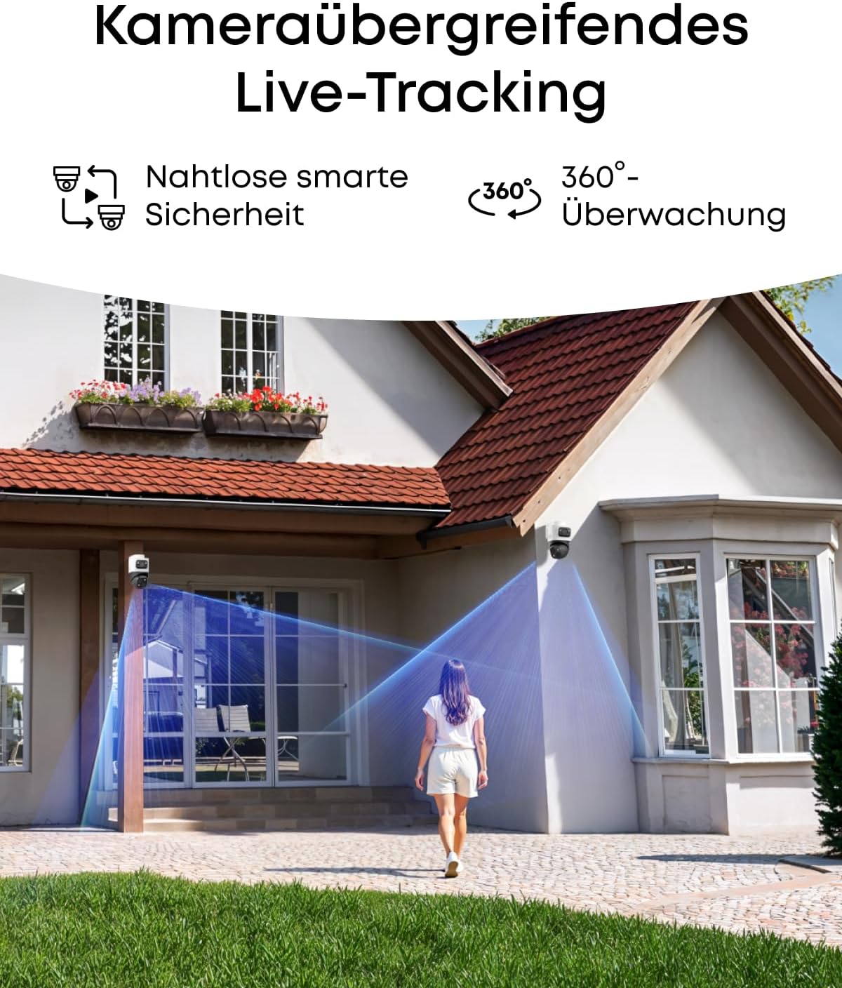 Anker eufy PoE NVR Security System S4 2× Bullet-PTZ-Kameras, 2X Bullet-Kameras