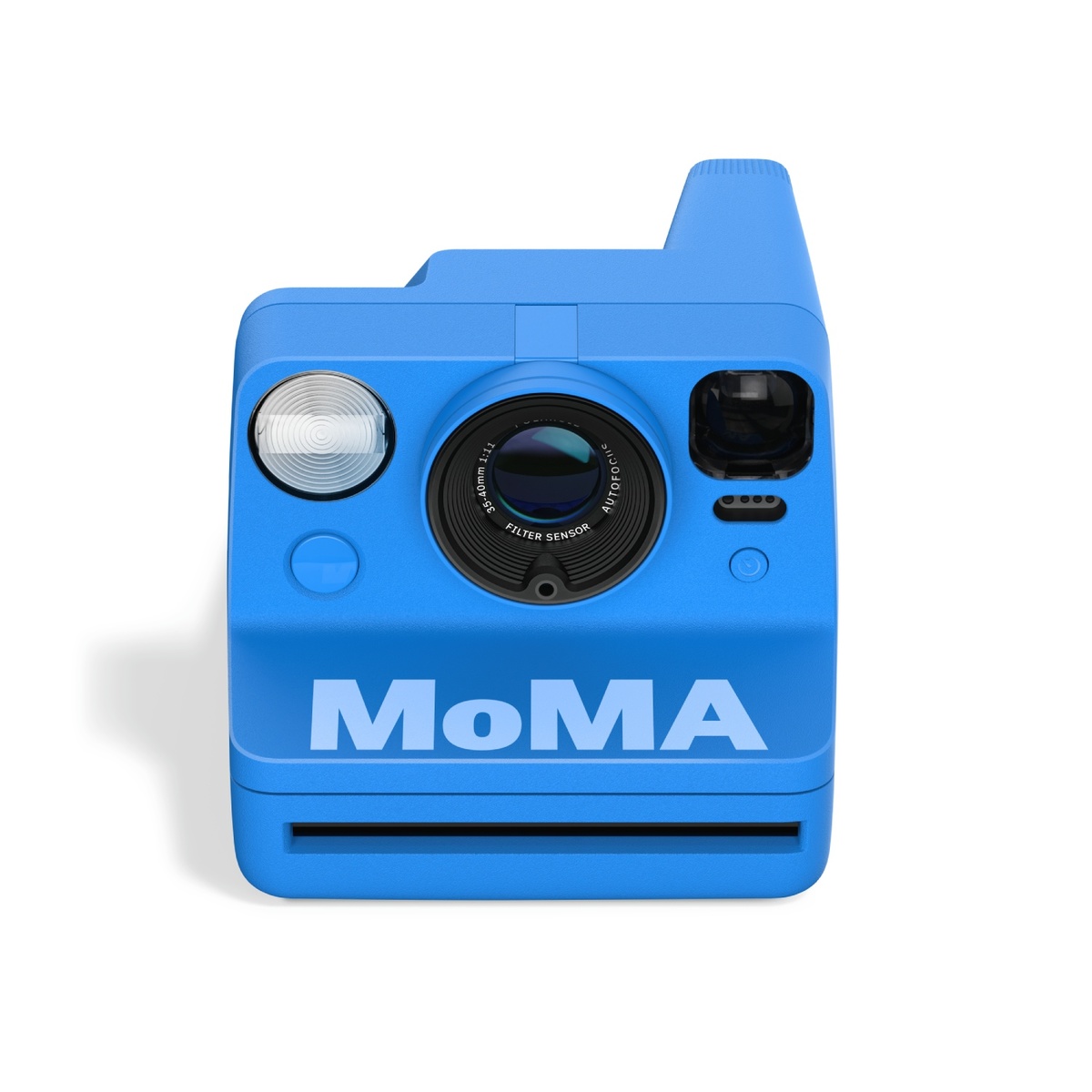 Polaroid Now Generation 3 Sofortbildkamera MoMA Edition, Blau