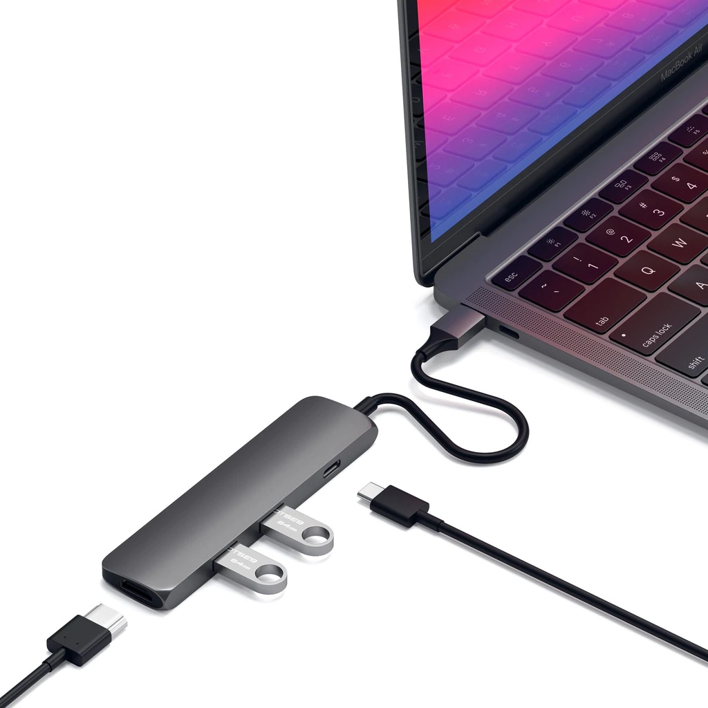 Satechi USB-C Passthrough Hub (4 in 1)