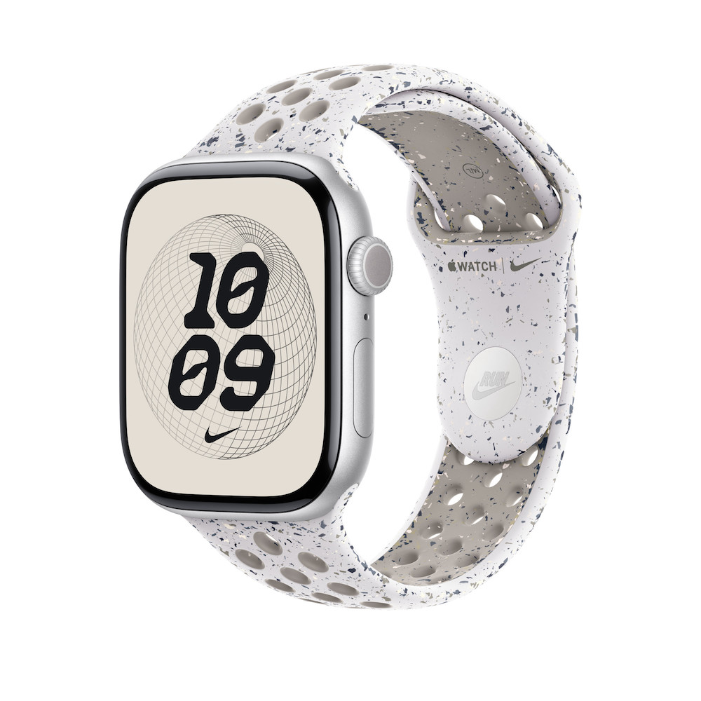 Apple Nike Sportarmband, Veiled Grey, 46mm, M/L