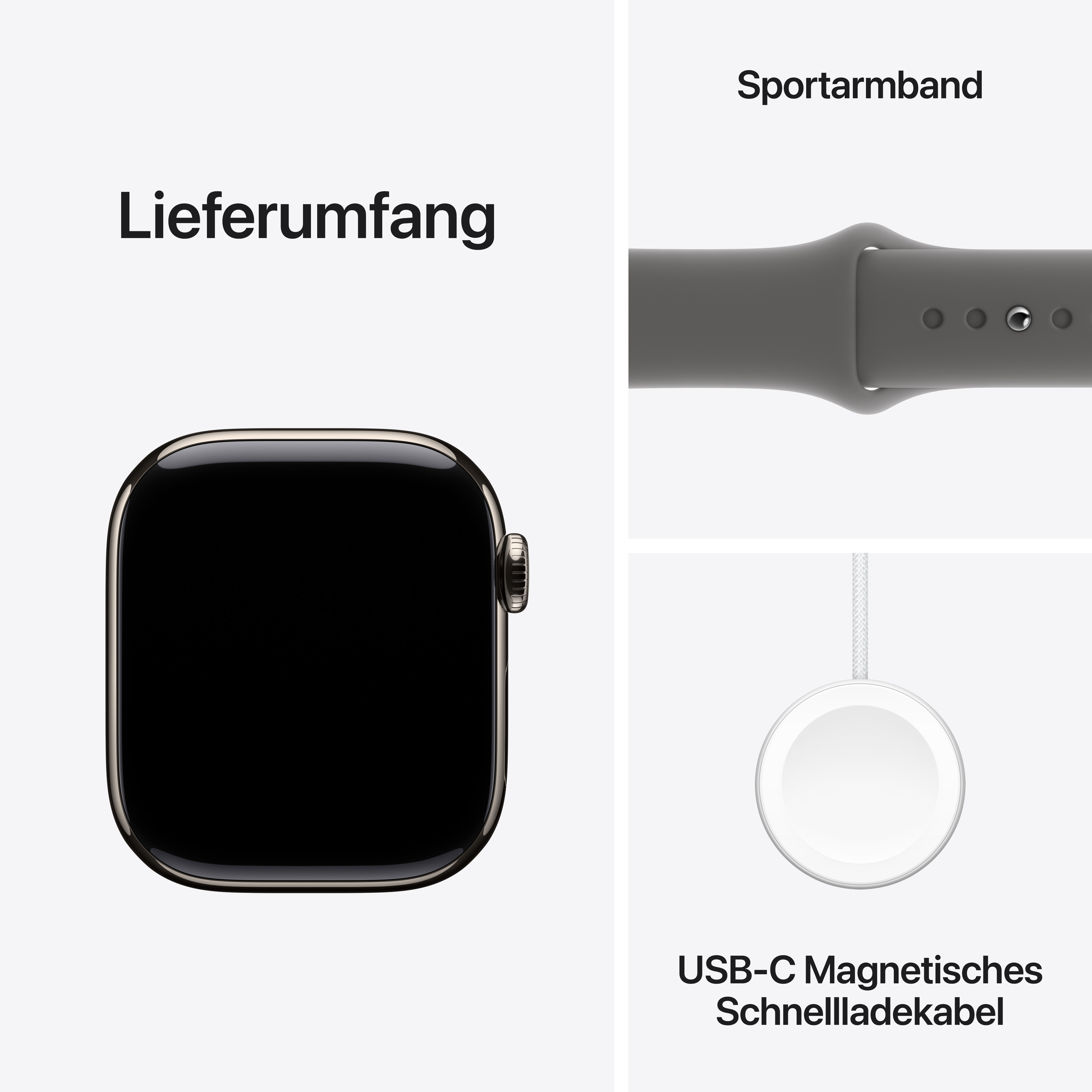 Apple Watch Series 10 Titan Natur