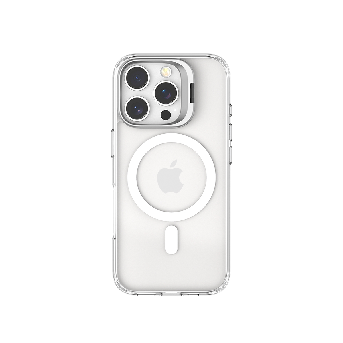 GUAN Case aus 10H Hartglas mit Kickstand für Apple iPhone 16 Plus