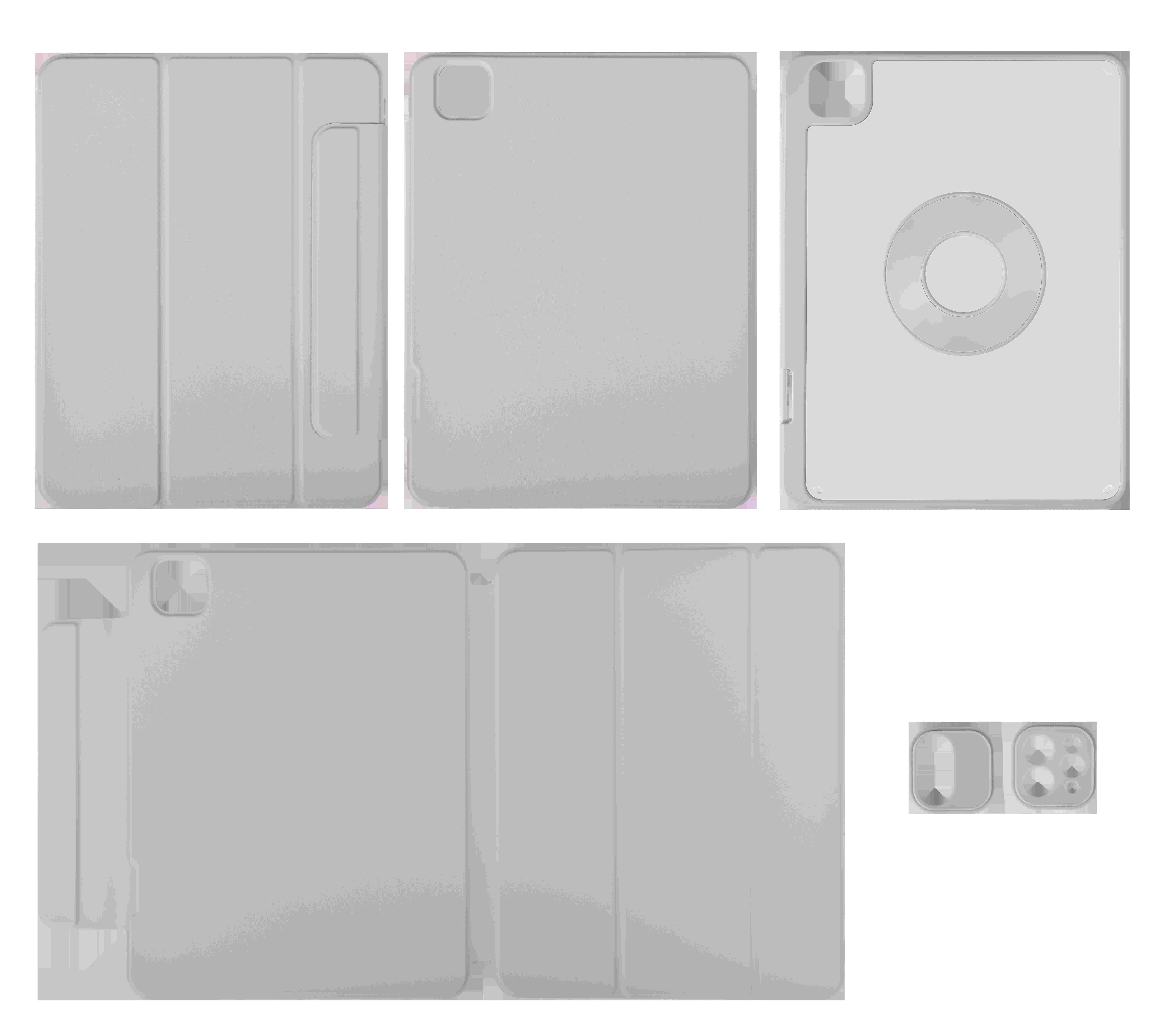 Comma 360° Case für iPad Pro 13" (M4), Grau