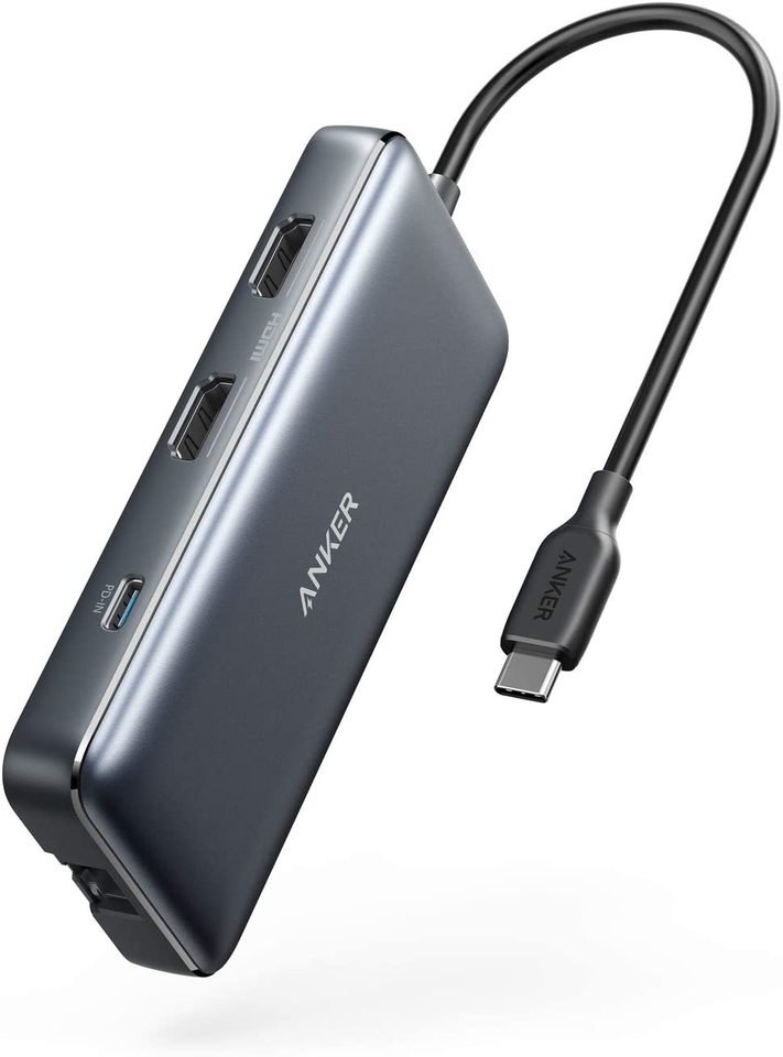 Anker 553 USB-C Hub (8 in 1), Grau