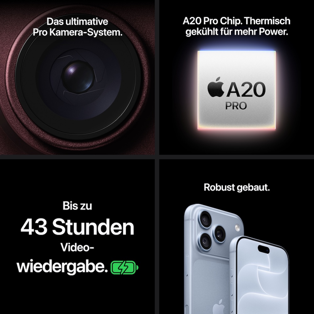 iPhone 18 Pro, Schwarz, iPhone 18 Pro Max, 256GB