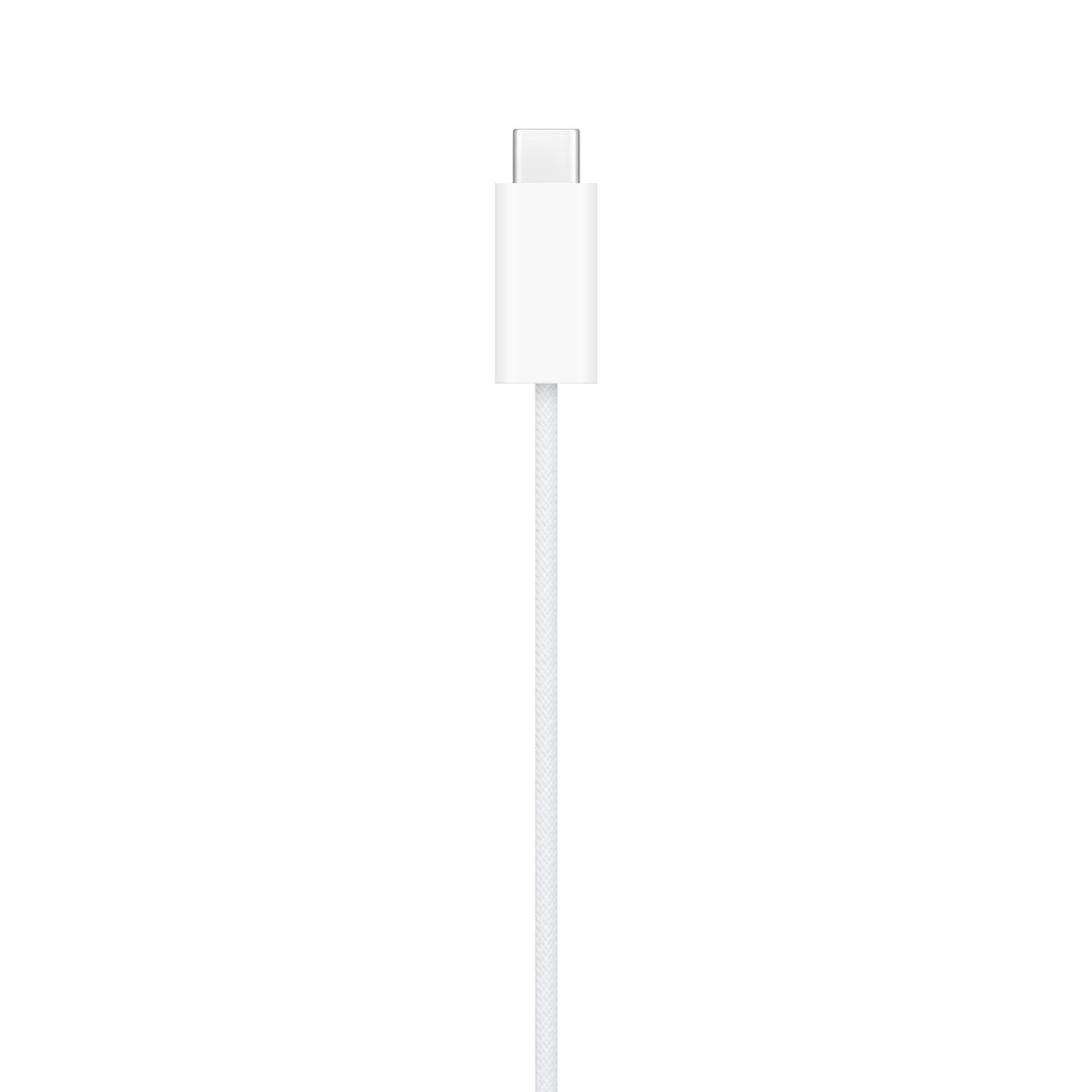 Apple Watch magnetisches Schnellladegerät auf USB-C Kabel, Weiß, 1m