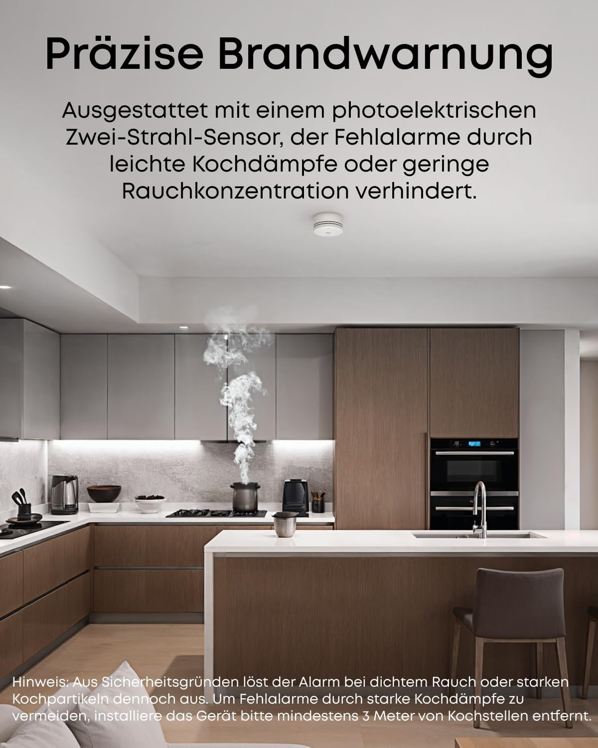 eufy Rauchmelder E10, Weiß