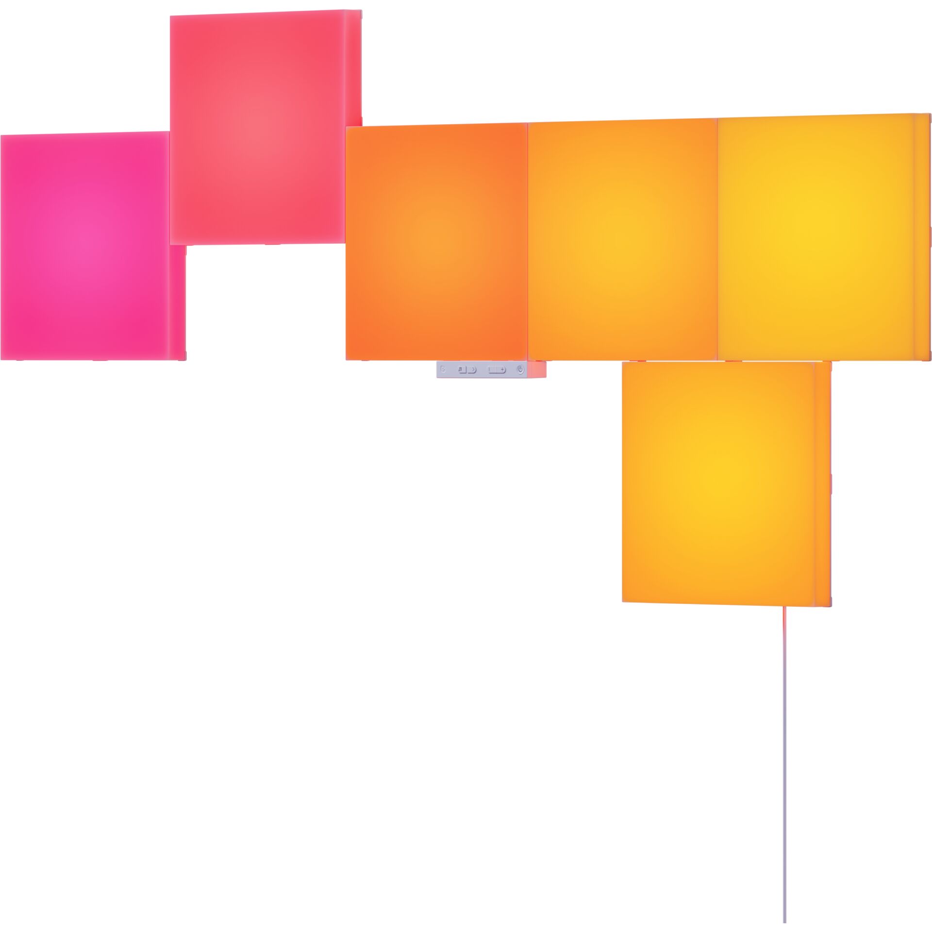 Nanoleaf Blocks Big Squares Starter Kit, 6er-Pack