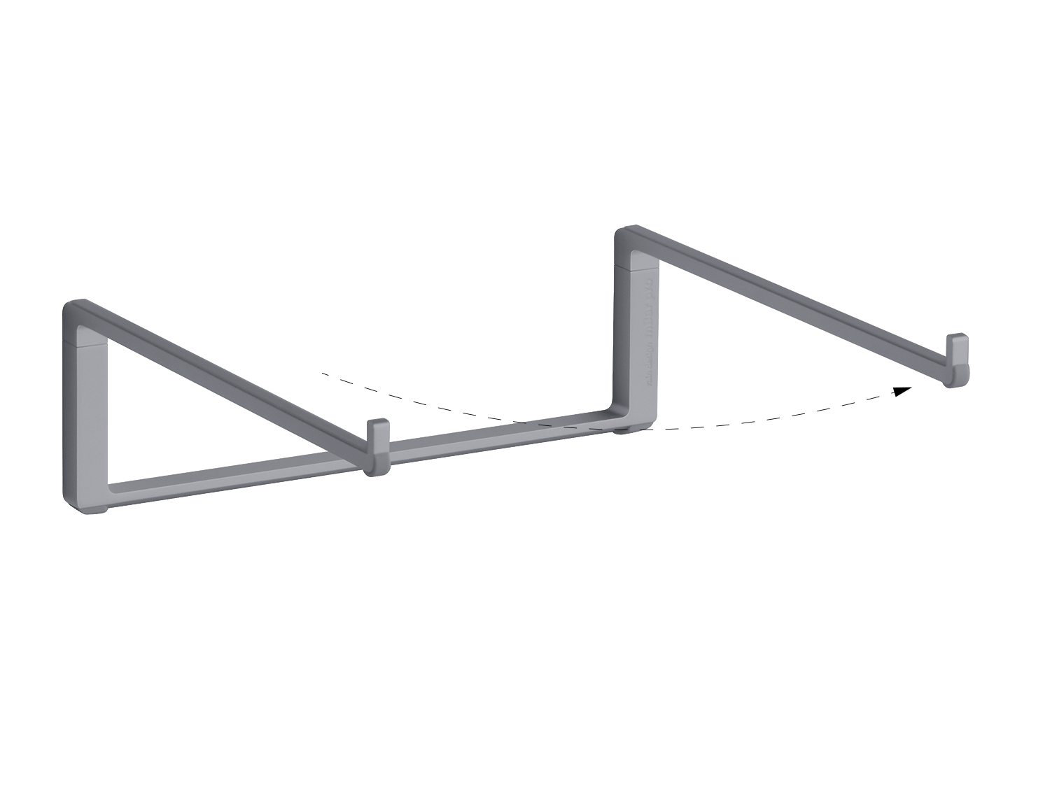 Rain Design mBar Pro faltbarer Notebook-Ständer, Space Grau