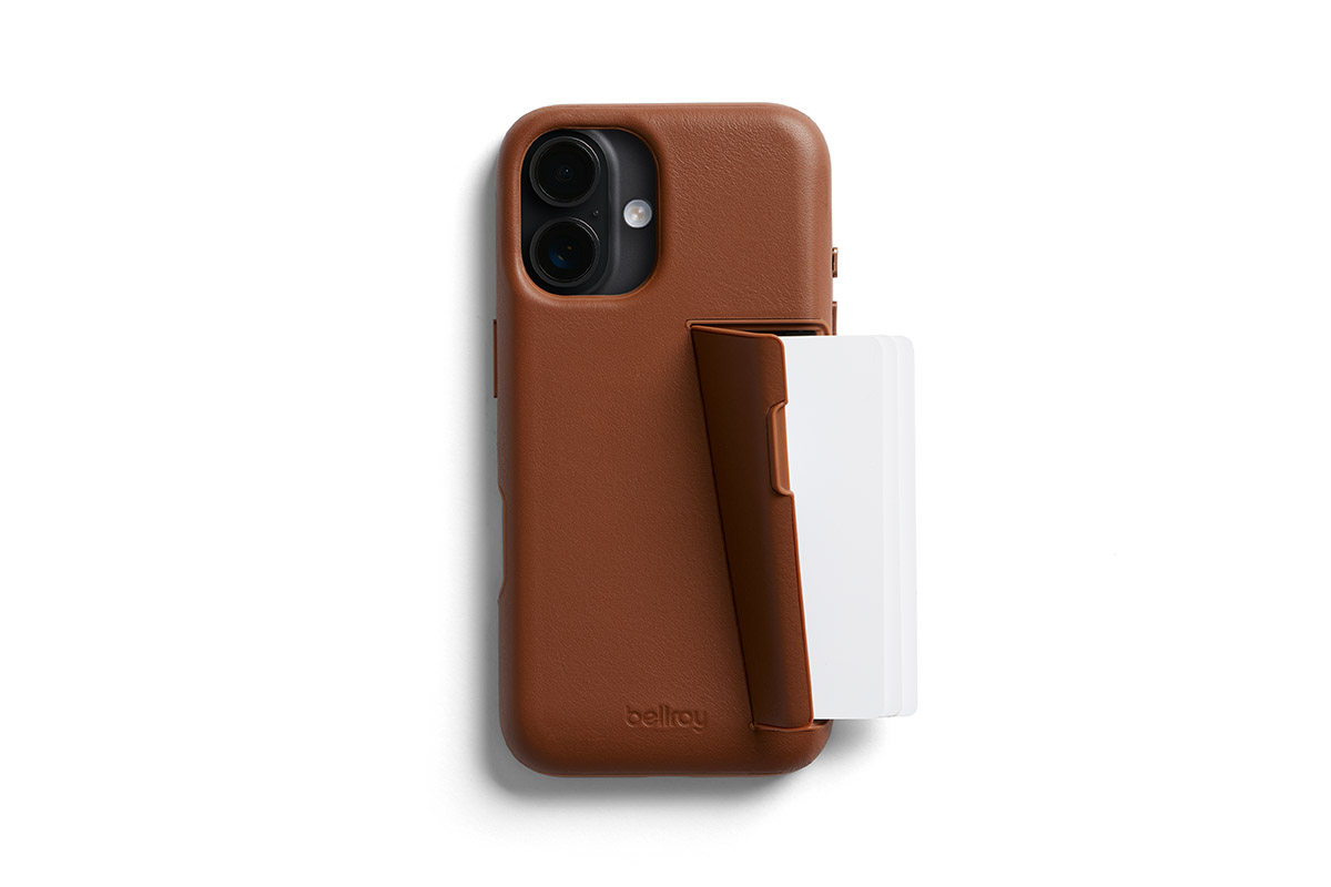 Bellroy Leder Card Case für iPhone 16