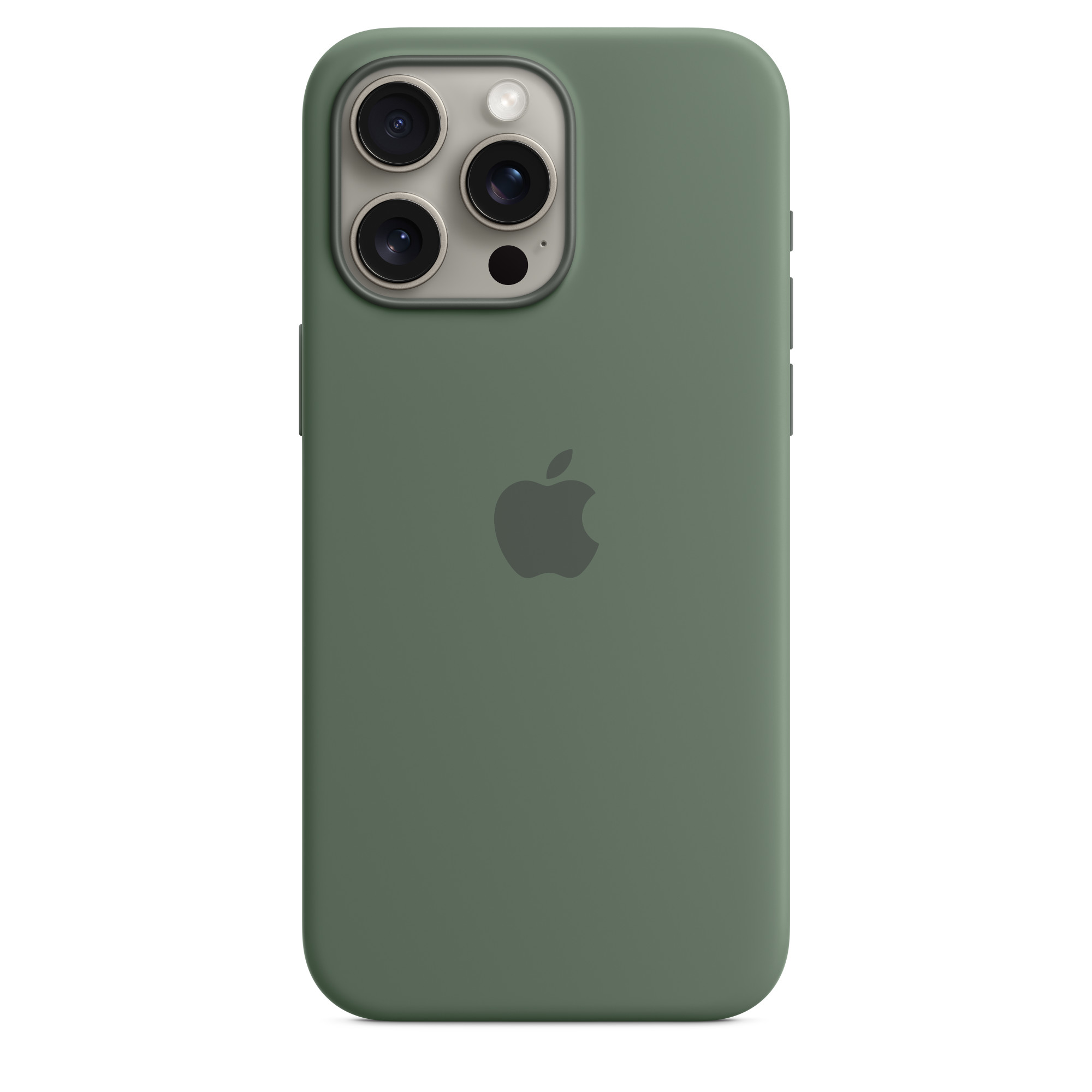 Apple iPhone 15 Pro Max Silikon Case mit MagSafe