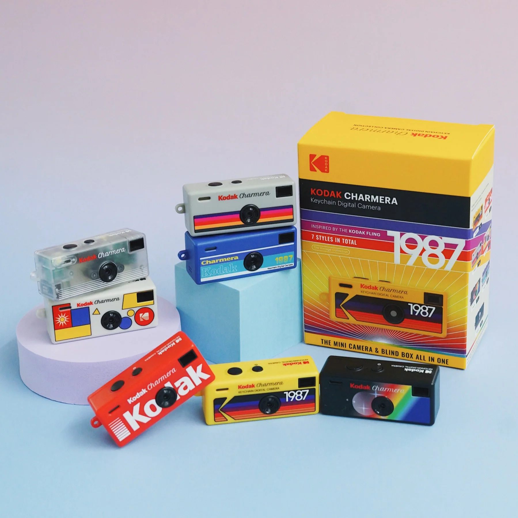 Kodak Charmera Digitalkamera als Schlüsselanhänger (Mystery Blind Box)