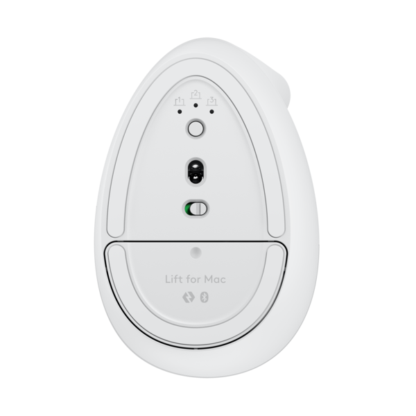 Logitech Lift für Mac, Weiß, Bluetooth