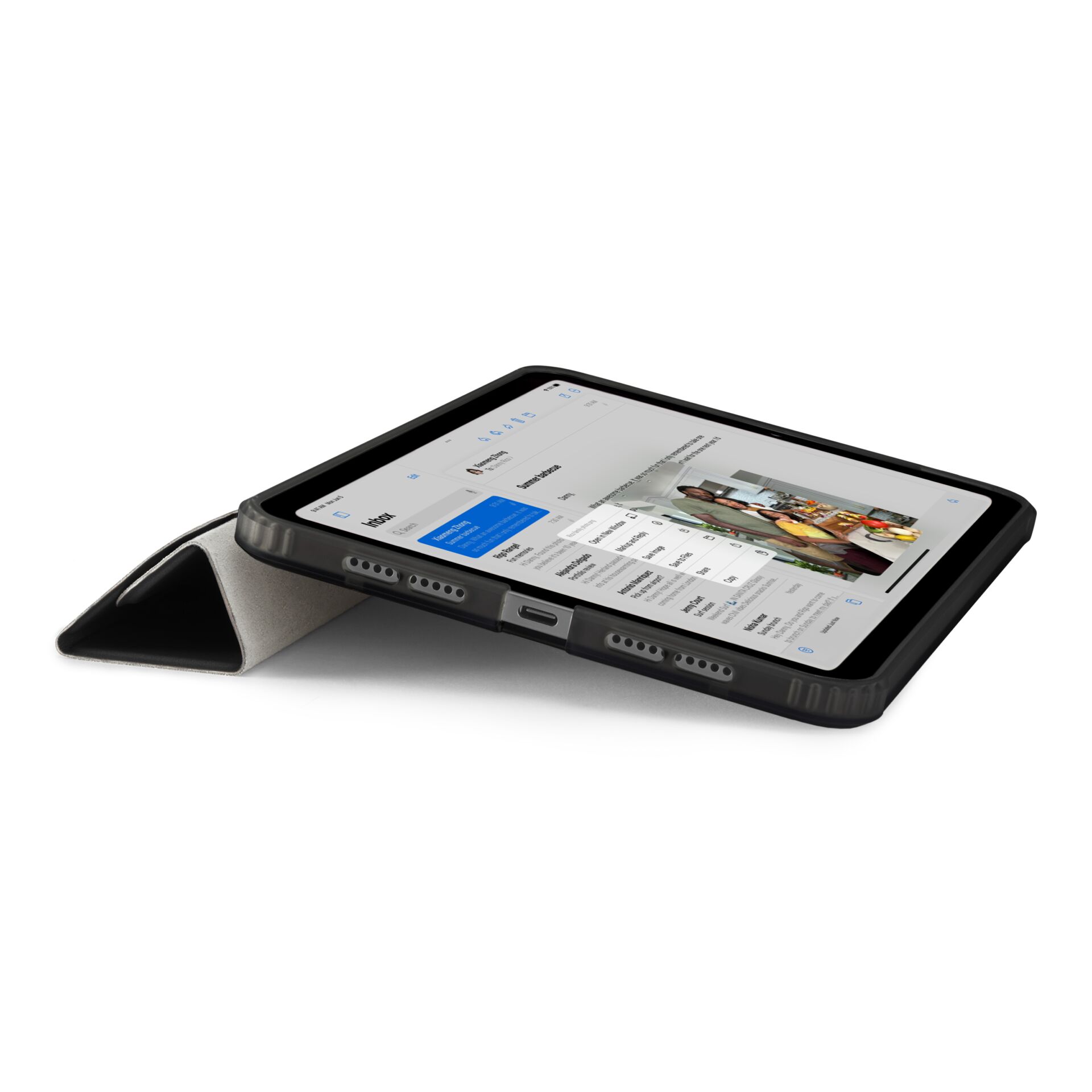 Pipetto Origami No1 Original Case für iPad mini (A17 Pro / 6. Gen), Schwarz