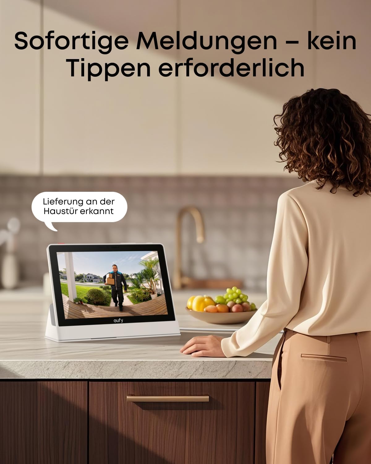 eufy Smart Home Hub Display 8", 1280 x 800, Weiß