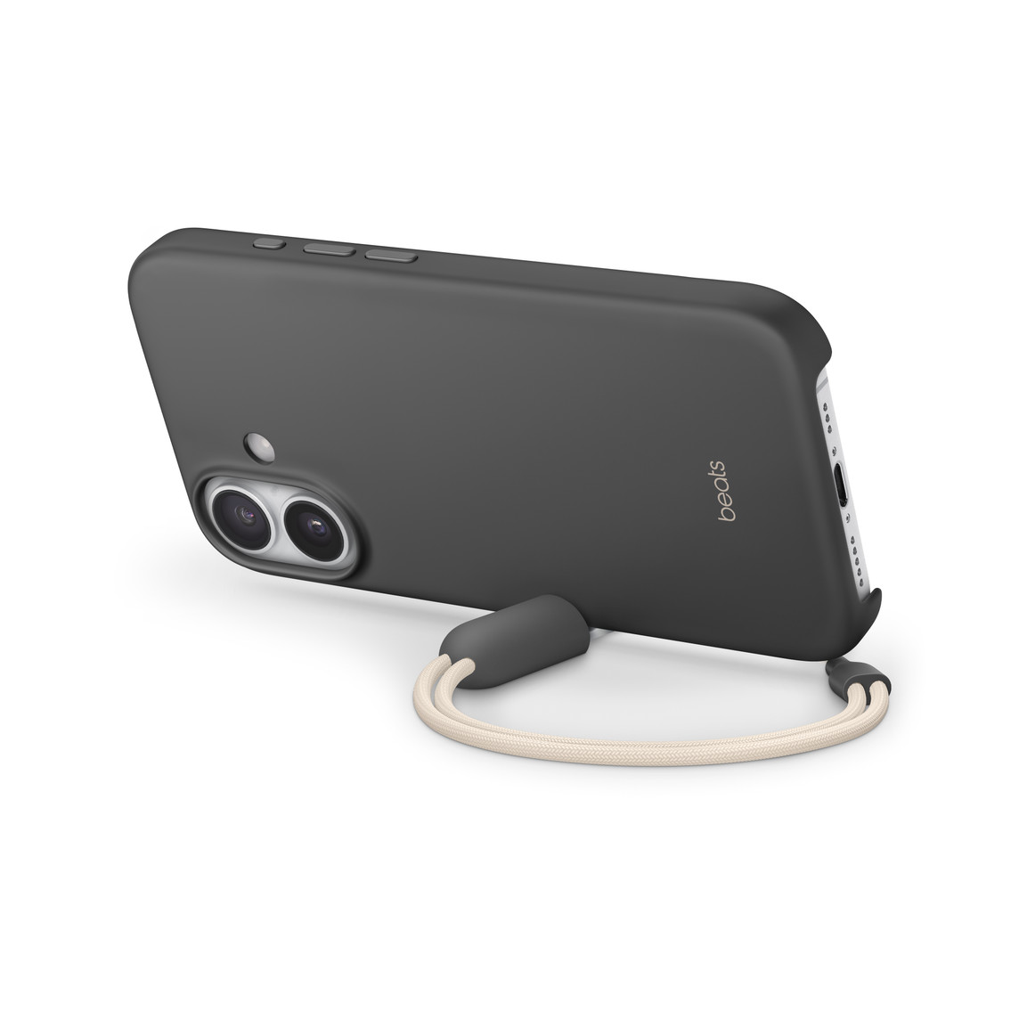 Beats iPhone 17 Kickstand Case mit MagSafe und Kamerasteuerung, Granitgrau