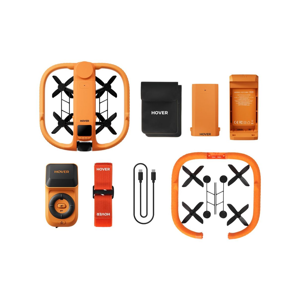 HOVERAir AQUA Combo wasserdichte Drohne mit Ladehub + Extra-Akkus