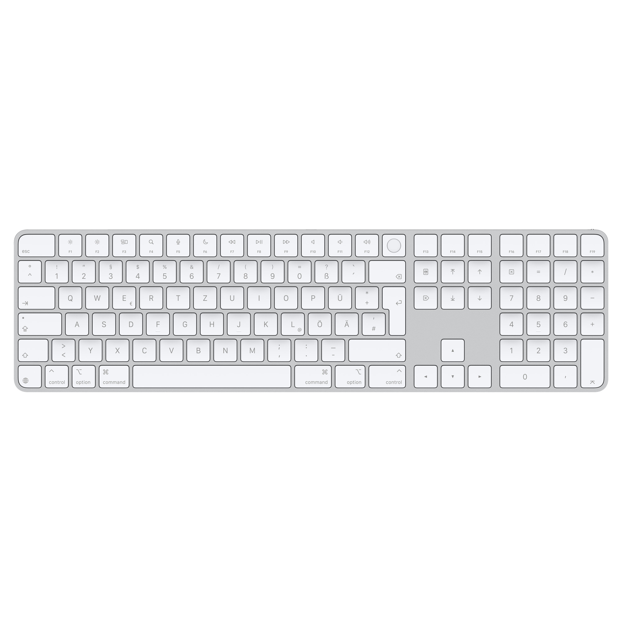 Apple Magic Keyboard mit Touch ID und Ziffernblock (USB-C) Apple Magic Keyboard mit Touch ID und Ziffernblock (USB-C)