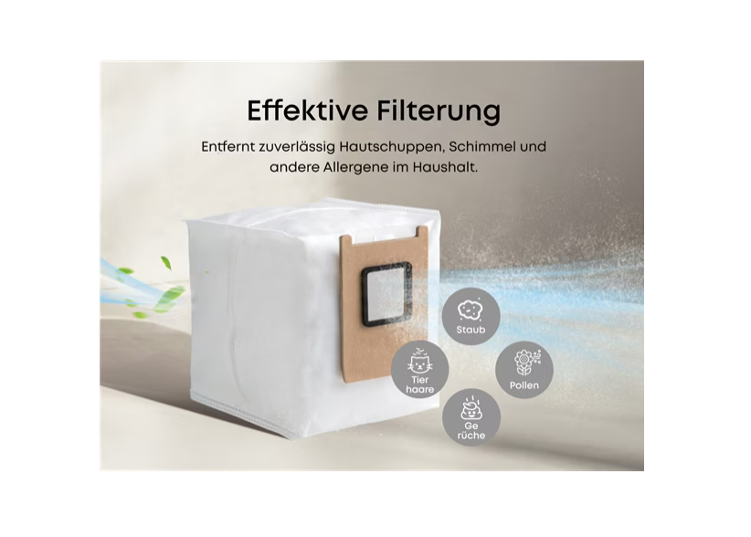 Eufy Staubbeutel für automatische Entleerungsstation 3er Pack