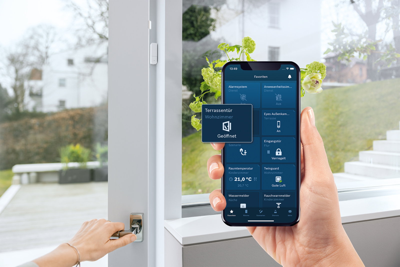 Bosch Smart Home Tür-/Fensterkontakt II [+M], 3er-Pack