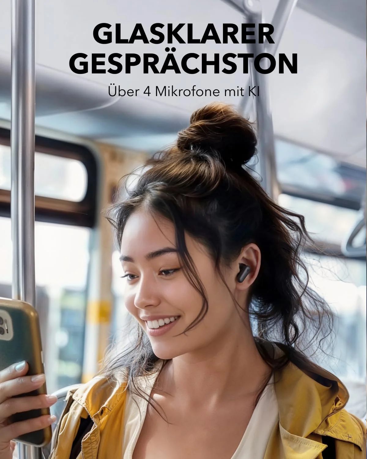 Anker Soundcore P30i v2 In-Ear Kopfhörer, Schwarz, Kabellos