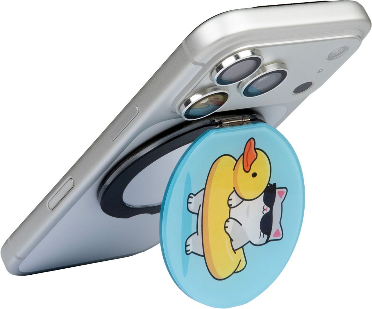 LAUT MAGMOJI MagSafe Ring Mirror Stand Cat Splish Splash