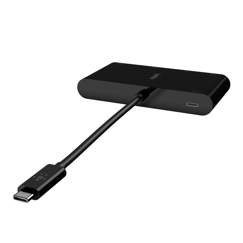 Belkin USB-C auf Gigabit-Ethernet/HDMI/VGA/USB-A-Adapter (4 in 1)