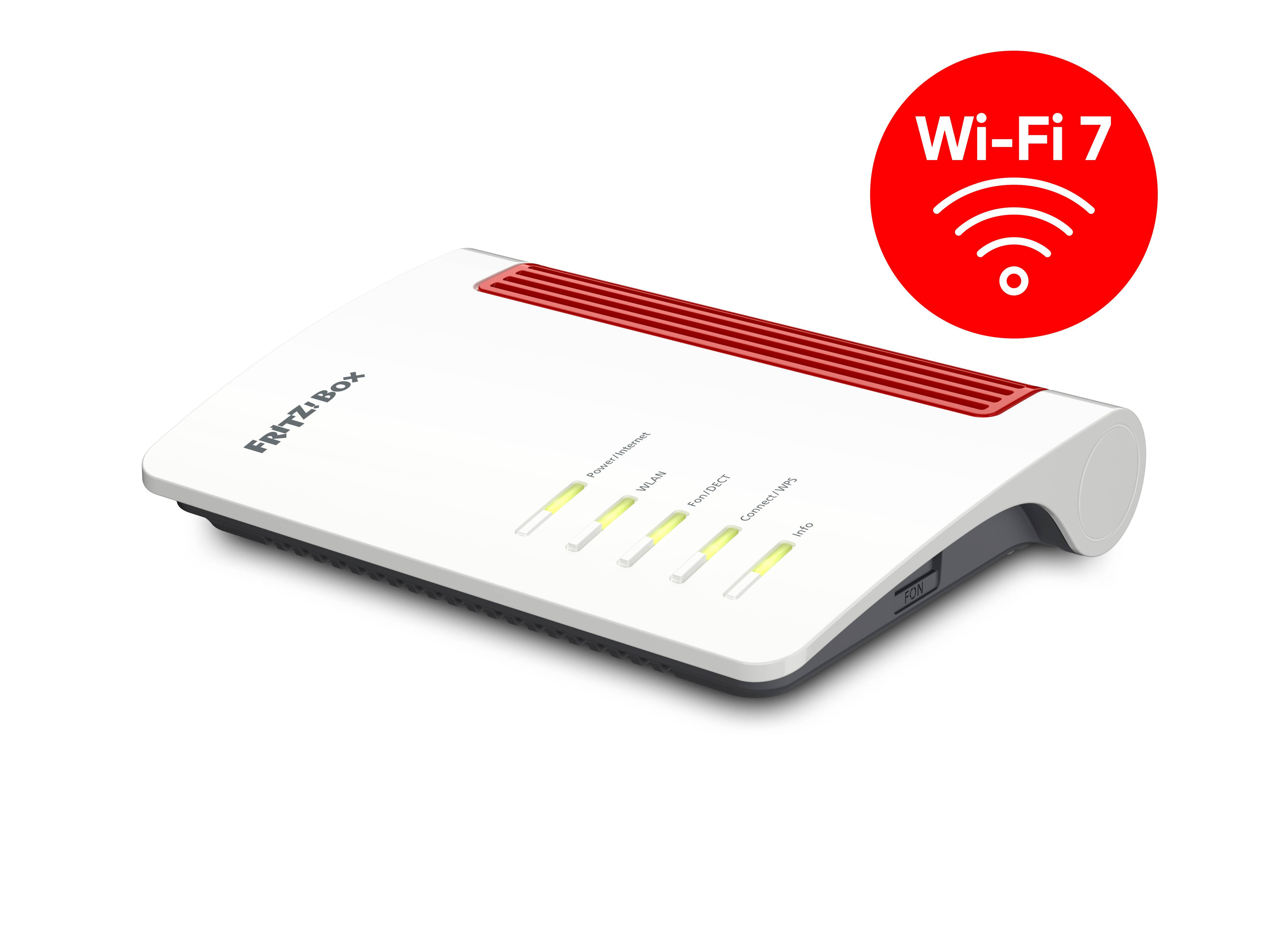 FRITZ!Box 4630 WLAN Router, Weiß, 4-Port
